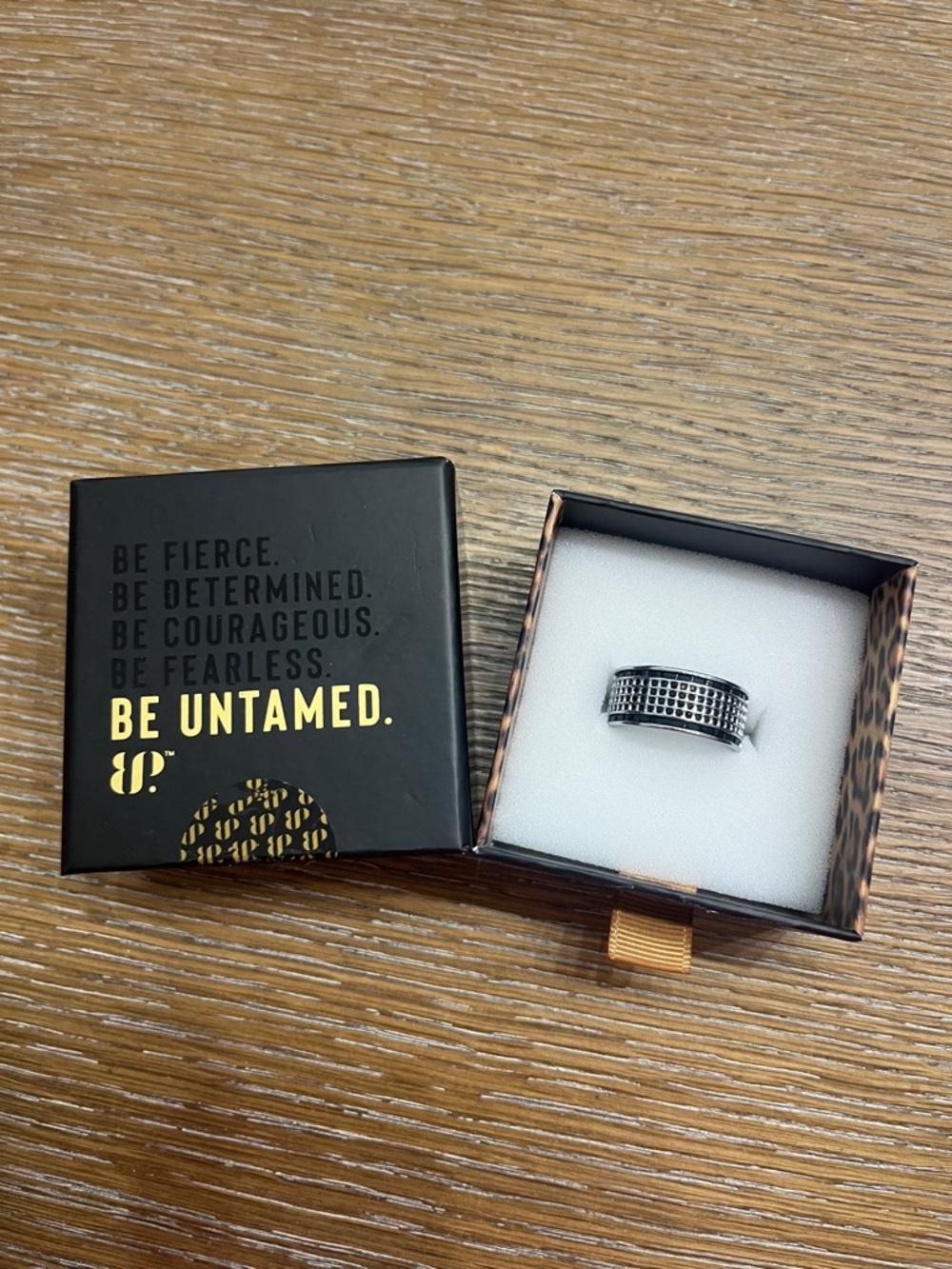 Bomb Party Be Untamed Unisex Ring